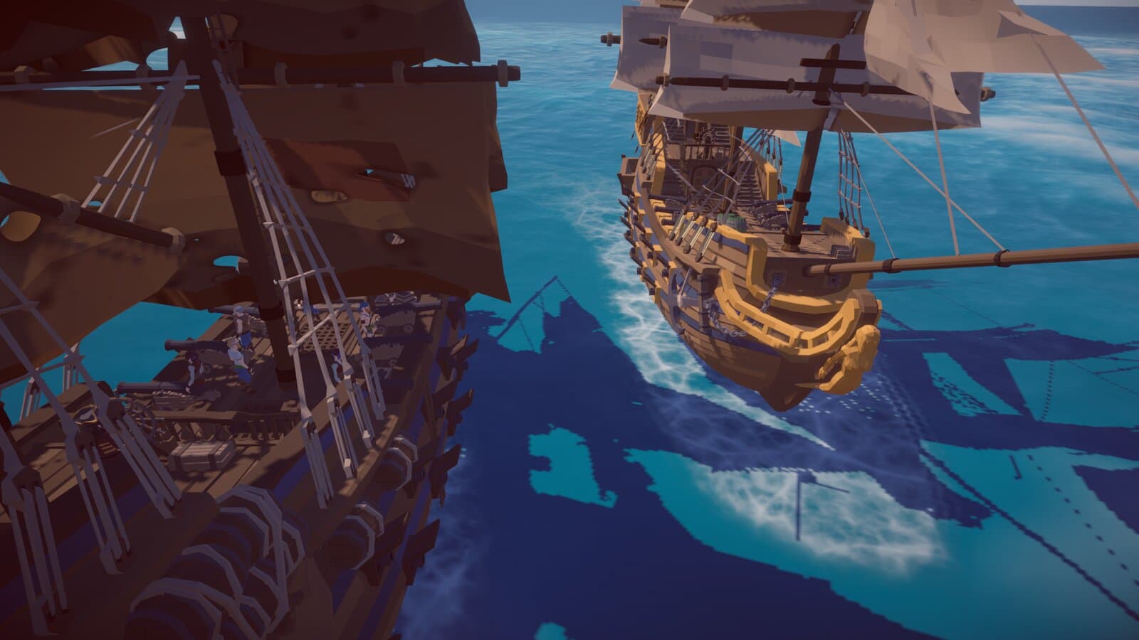 Corsair – Pirate Open World: ship-to-ship battle